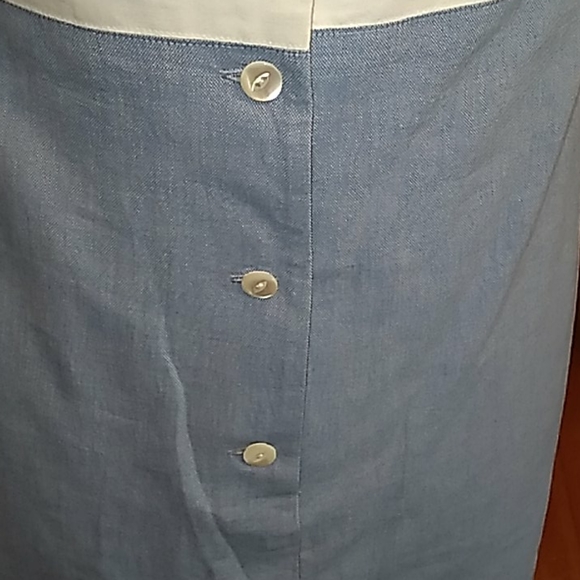 JCrew Shift Chambray Dress - Picture 5 of 11